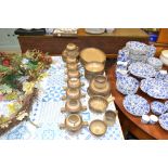 A quantity of Denby Romany patterned dinner ware