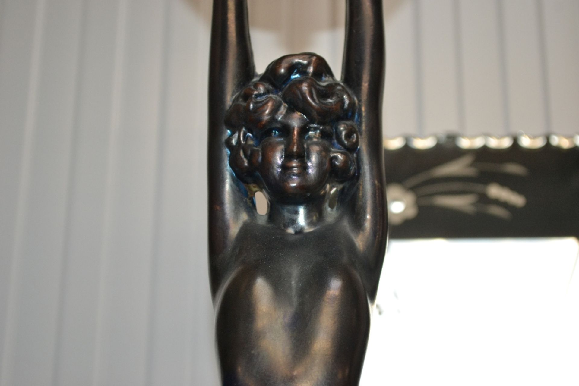 A pair of Art Deco style figural table lamps - Image 2 of 3