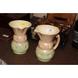 A pair of Sylvac jugs