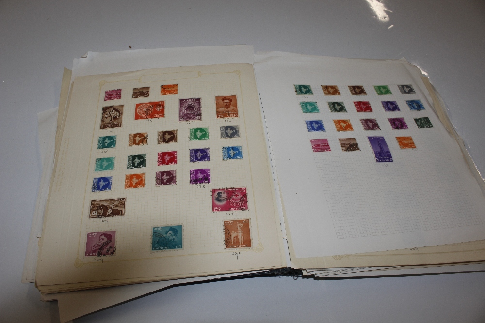 Three stamp albums and contents - Image 8 of 8