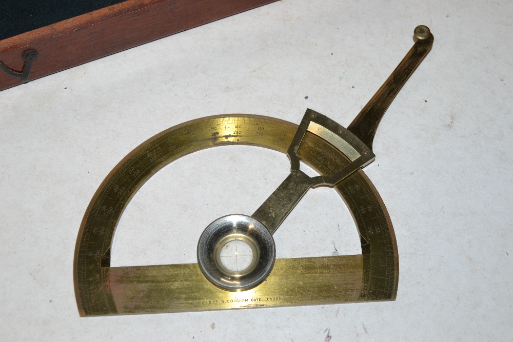 A mahogany cased brass instrument by V Neck & Co. - Image 4 of 5