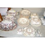 A collection of Minton's Napier dinnerware and a c