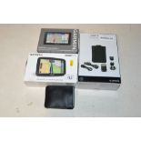 A Garmin travel kit and Garmin SATNAV and TomTom S