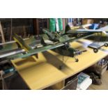 A model German aircraft, wing span approx. 64 inch