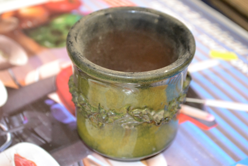 A Doulton Lambeth jug; lacquered trinket box; Slip - Image 4 of 5