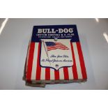 A Bulldog Cotton Bunton US Flag with original box