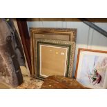 Two gilt picture frames