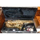 An alto saxophone No. 207245