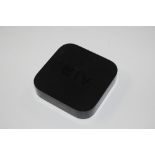 An Apple TV box