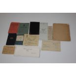 A quantity of RAF related ephemera to AC1RF Spaldi