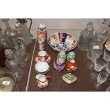 A quantity of Oriental decorated ceramics to inclu