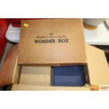 A box of The Children's Encyclopaedia Wonder Box and The Children's Encyclopaedia