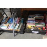 Two boxes of books