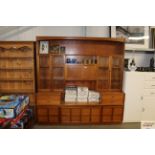 A Nathan style teak wall unit