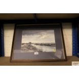 Anna Cordon, "Evening Light, Manningtree" signed w