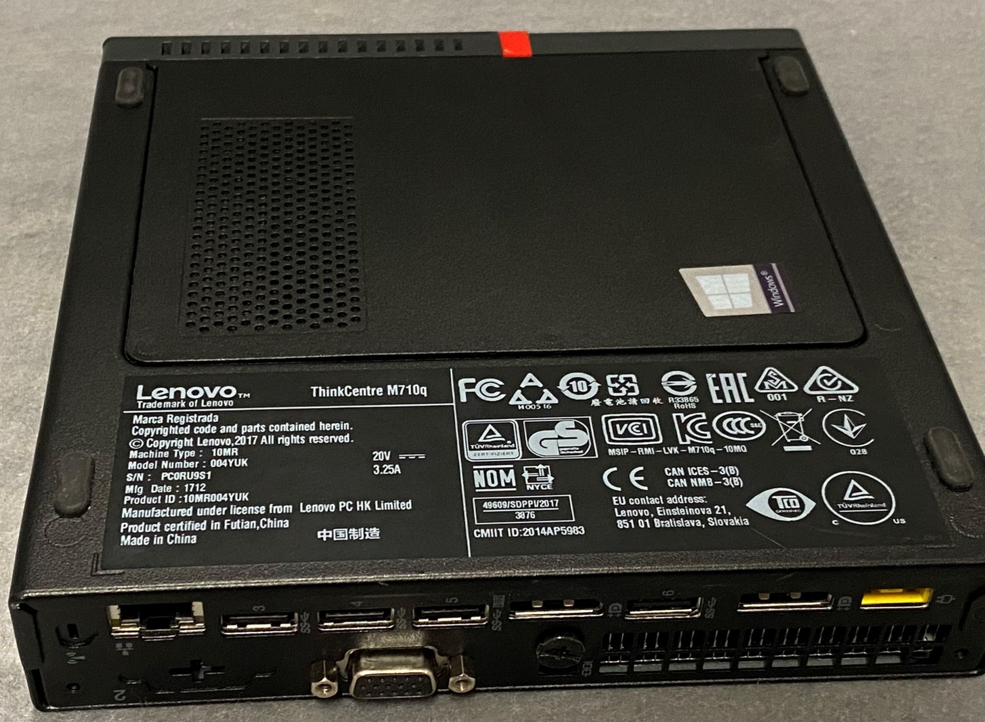 Lenovo Think Centre M710Q i3, 4GB RAM, - Image 2 of 4