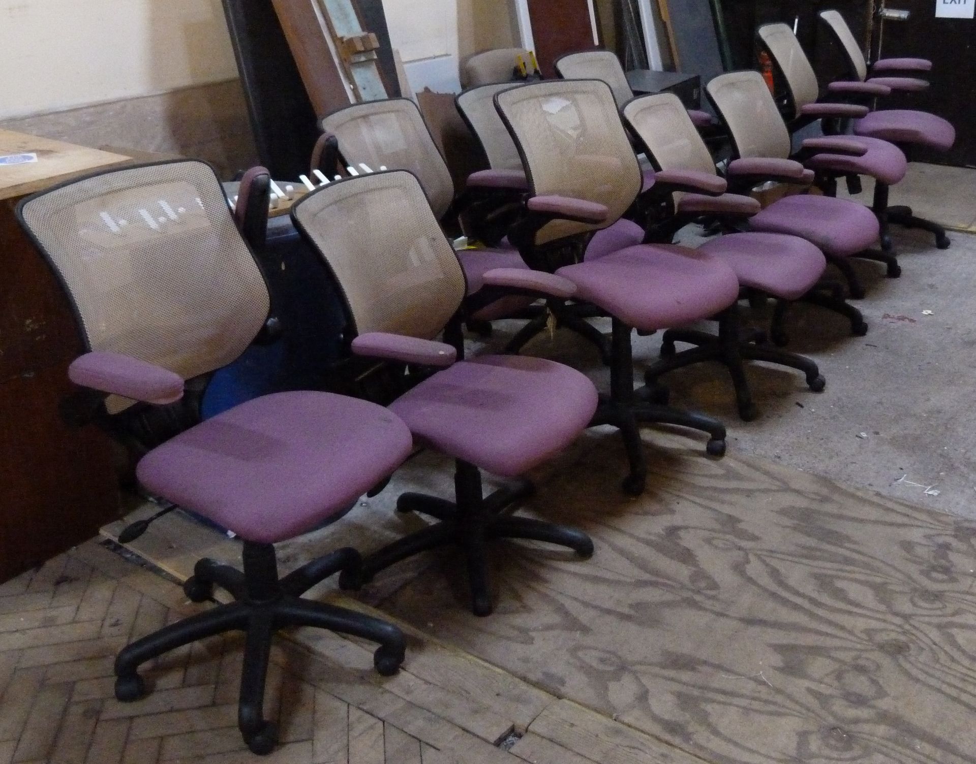 Ten operators chairs
