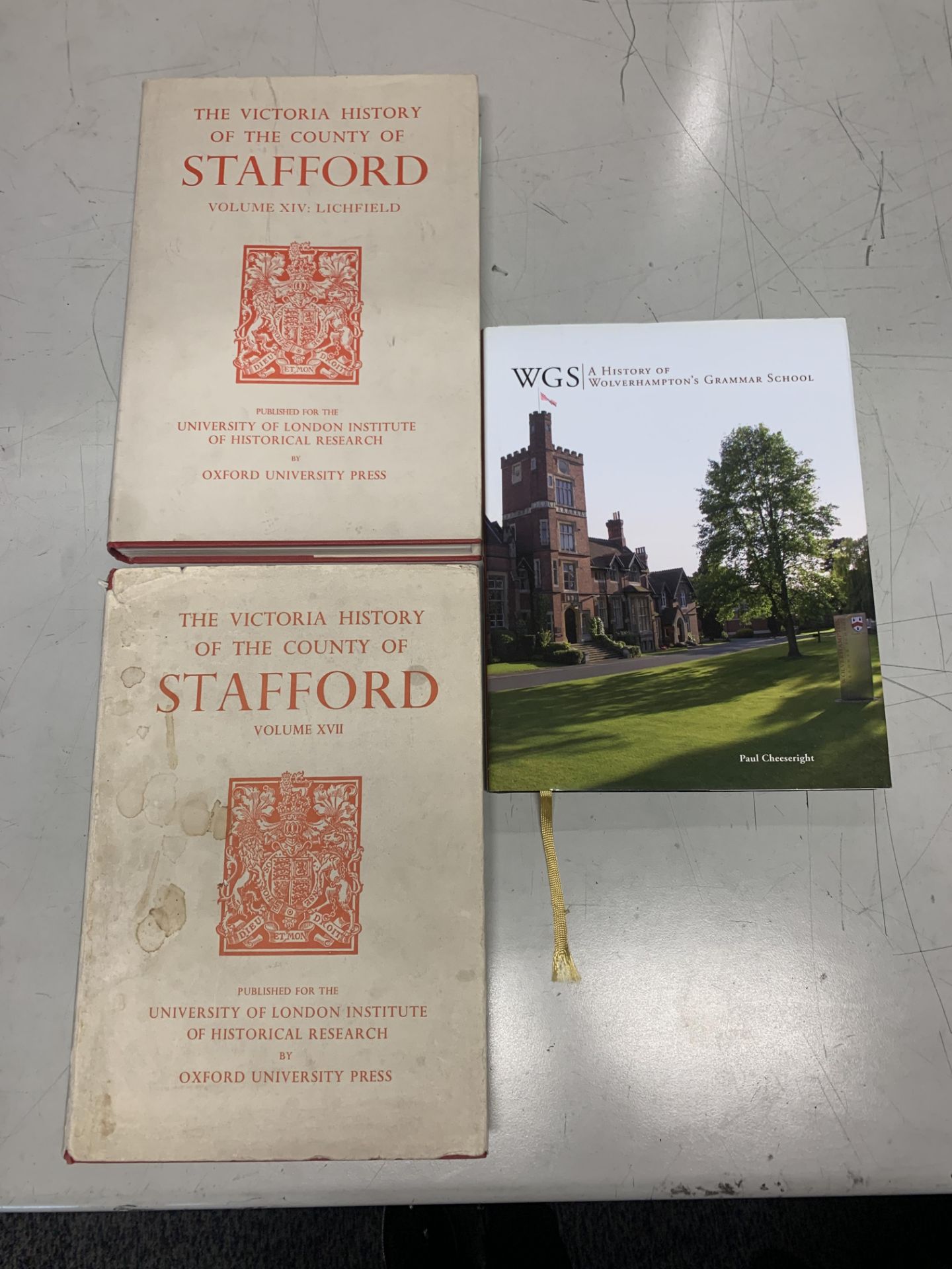 Local interest - The Victoria History of the County of Stafford Volume XVII published by the Oxford
