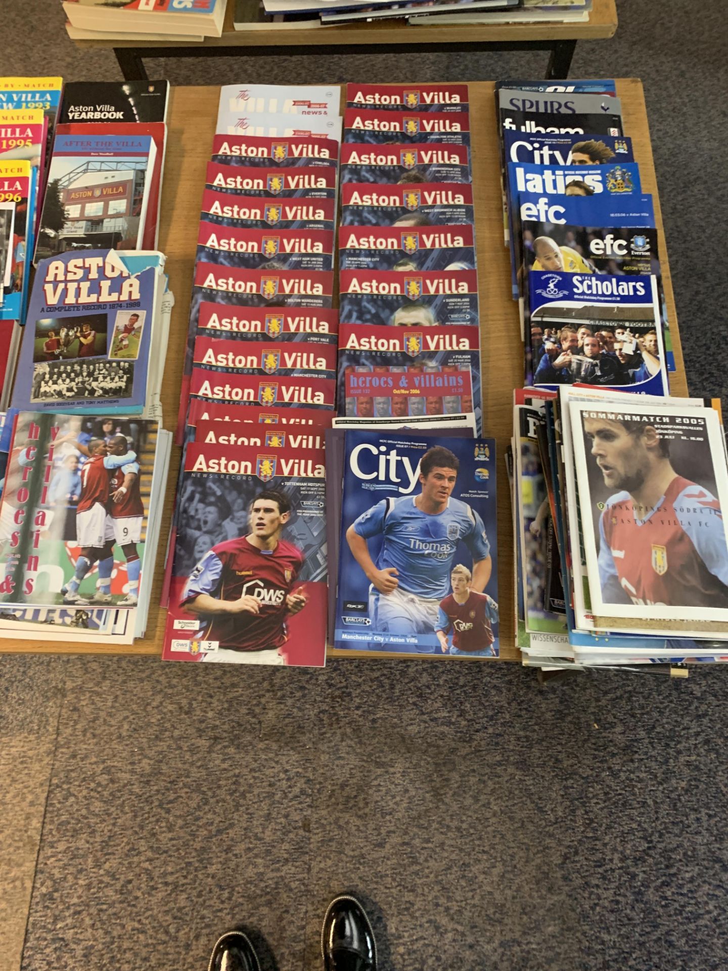 A quantity of Aston Villa programmes , magazines and books. - Image 4 of 4