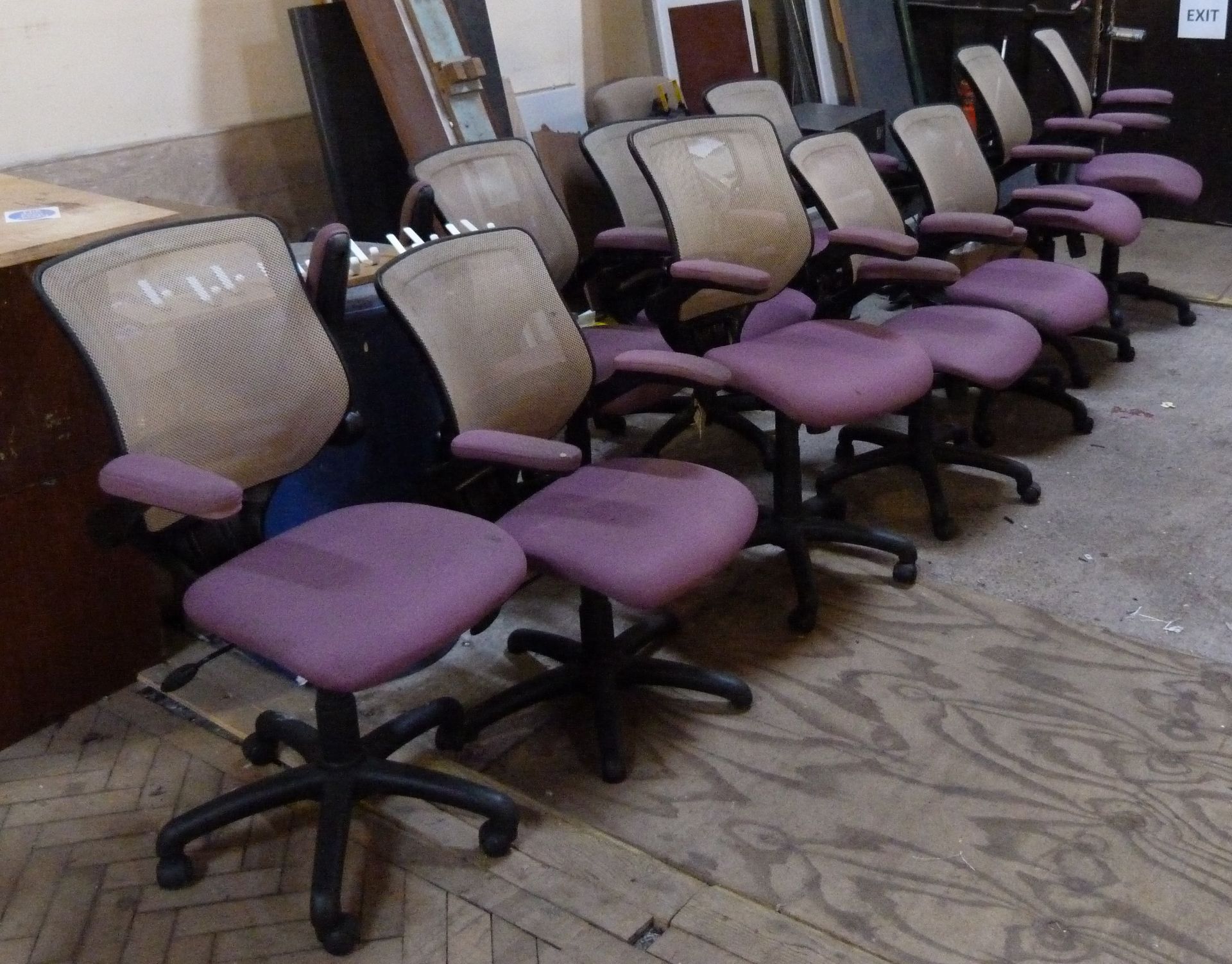 Ten operators chairs