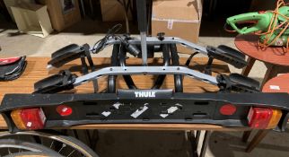 Thule double bike rack with built in light board (no model number) Further Information