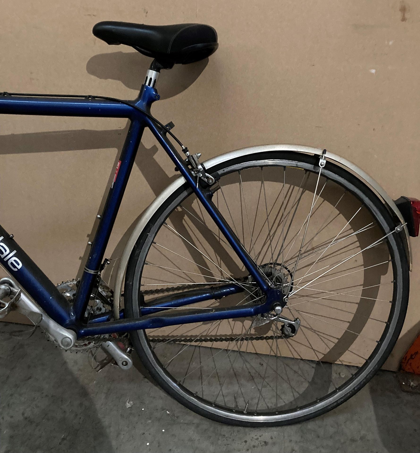 CANNONDALE 21" frame in blue road bike, - Image 3 of 4