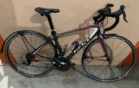 GIANT AVAIL XS GIANT (16") composite technology carbon frame road bike, 20 speed, Giant P-SL wheels,