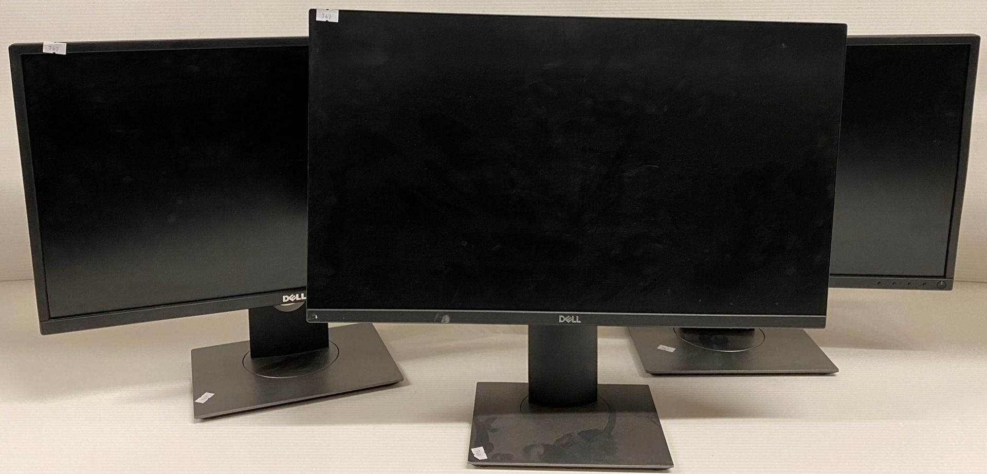 3 x Dell 24" Monitors - 2 x P2417H and 1 x P2312Ht