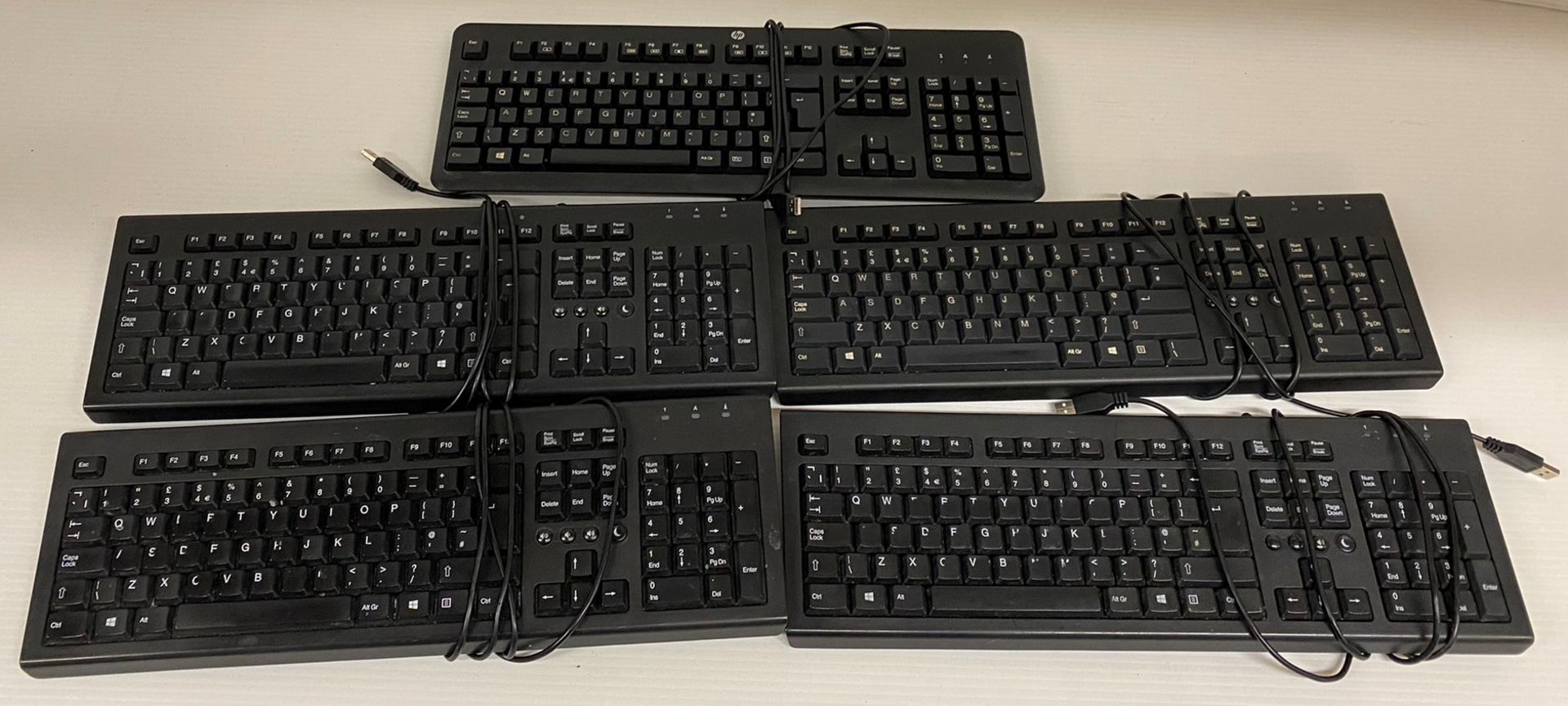 5 x Assorted Computer Keyboards