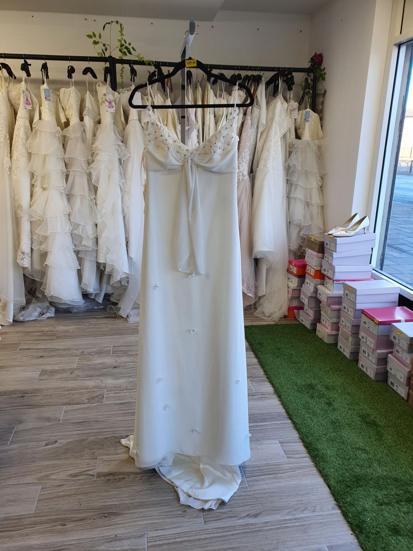 Agusta Jones Wedding Dress. Size 12.
