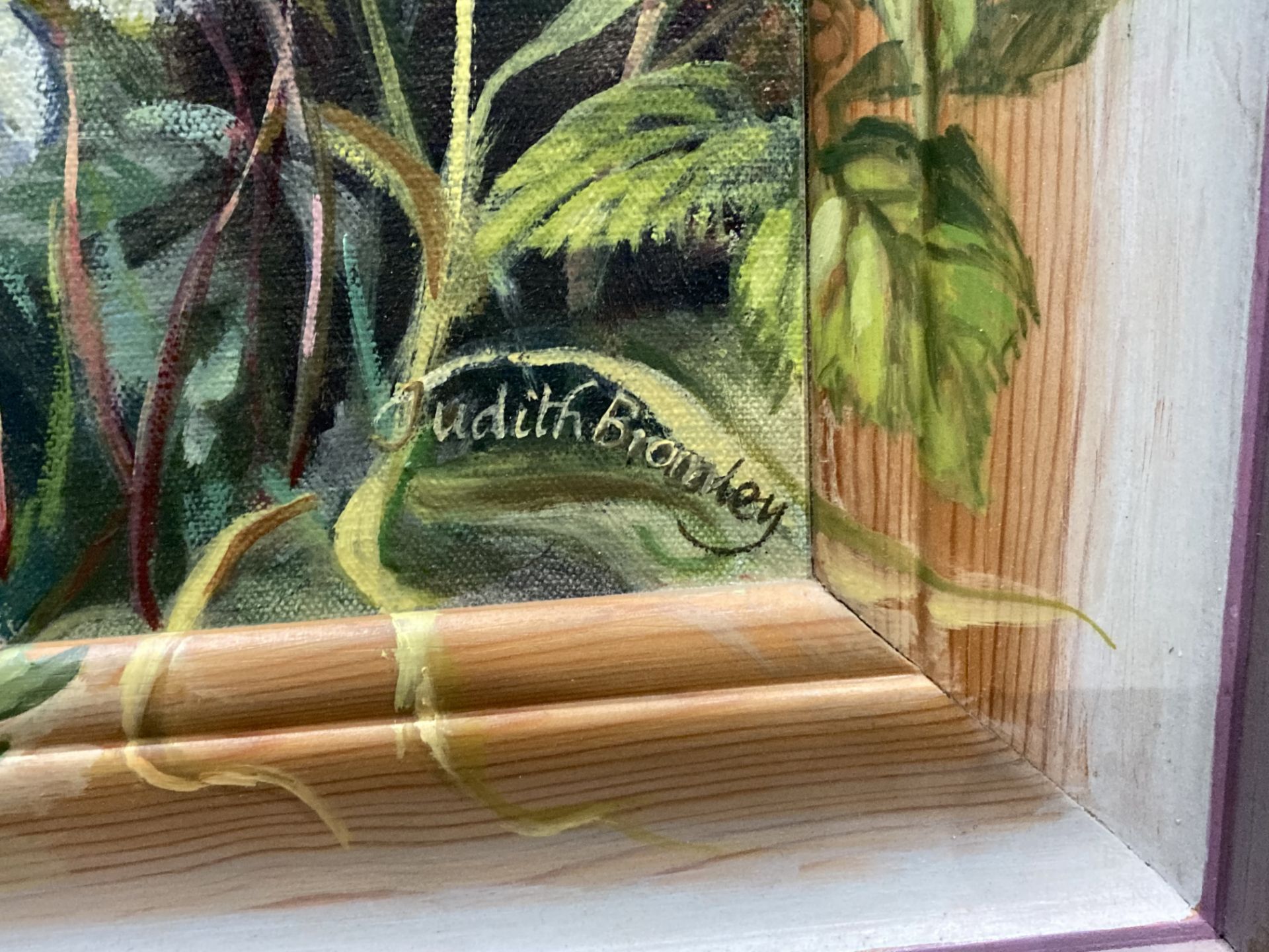 Judith Bromley framed oil 'Summertime' 50cm x 78cm - Image 2 of 2