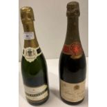 1 x 75cl bottle of Veuve Hennerik Brut Champagne and 1 x 75cl bottle of Louis Roederer Reims