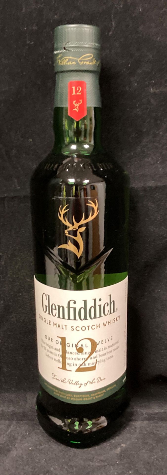 A 70cl bottle of Glenfiddich Our Original 12 matured 12 years Single Malt Scotch Whisky 40% volume, - Image 2 of 2