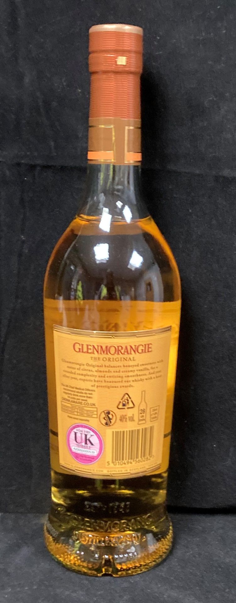 A 70cl bottle of Glenmorangie The Original Aged ten years Highland Single Malt Scotch Whisky 40% - Image 2 of 2
