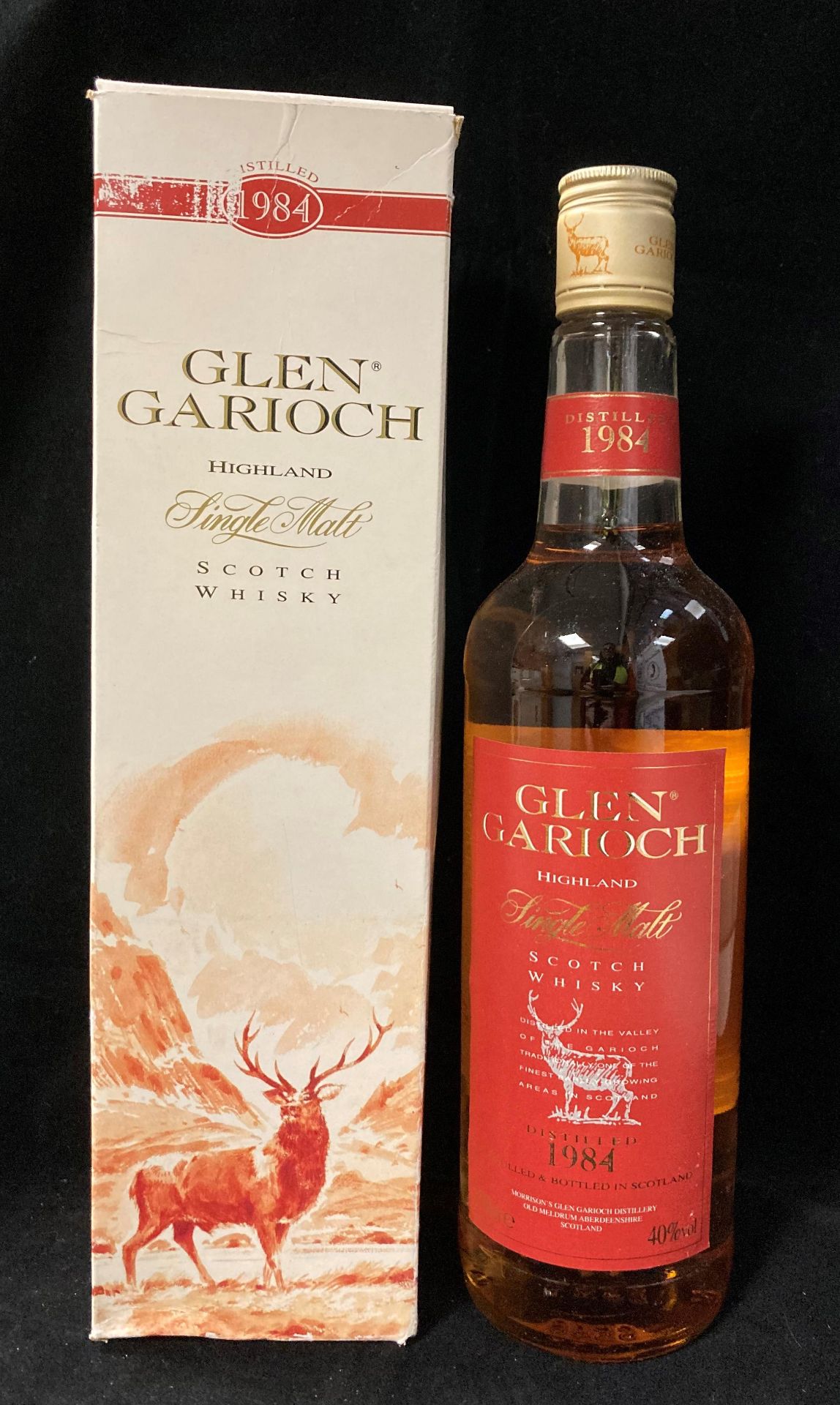 A 70cl bottle of Glen Garioch Highland Single Malt Scotch Whisky distilled 1984 - 40% volume in