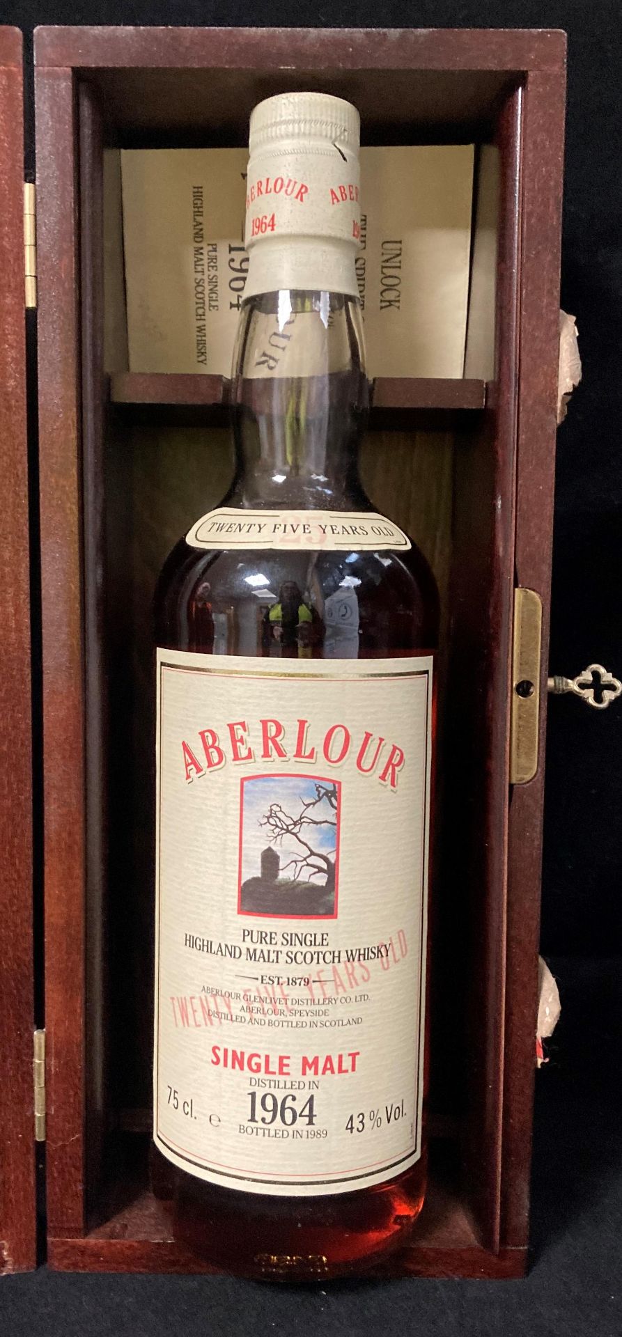 A 75cl bottle Aberlour twenty five years old Pure Single Highland Malt Scotch whisky distilled in - Image 2 of 3