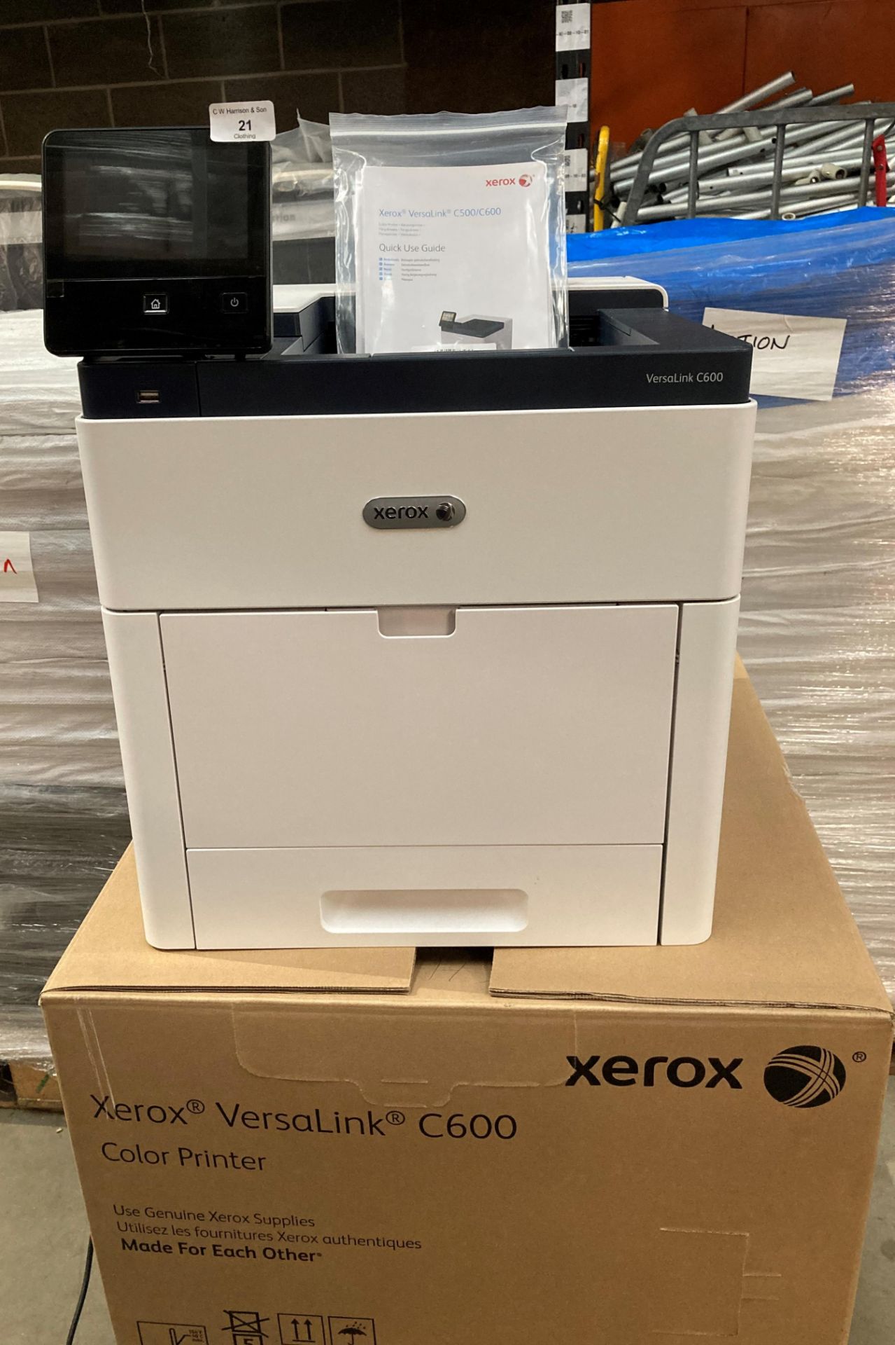 Xerox Versa link printer C600 *Please note the final purchase price is subject to 20% VAT on the