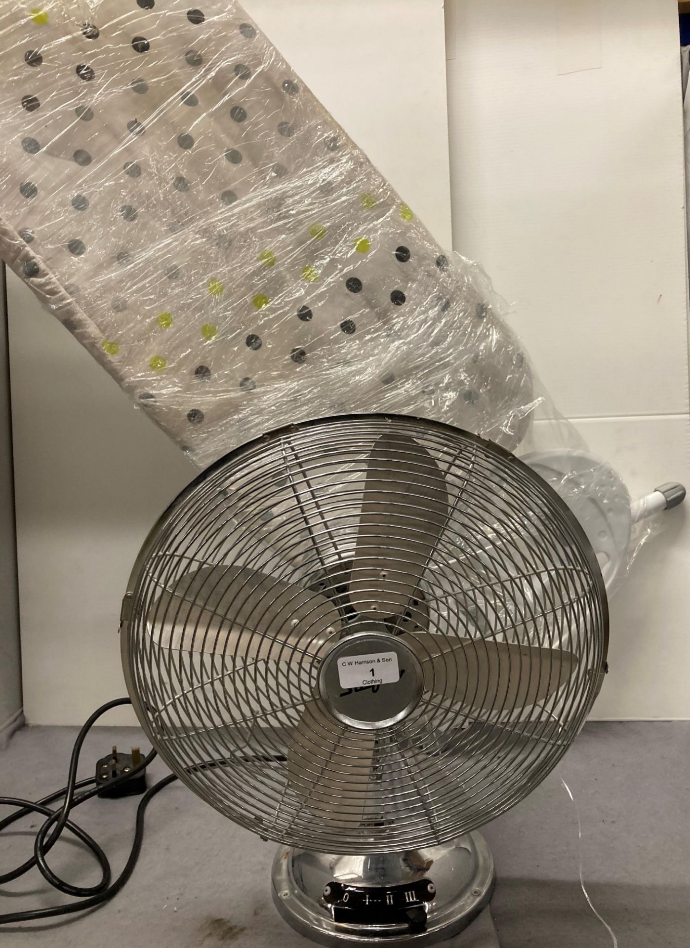 Stirflow 240v electric fan,