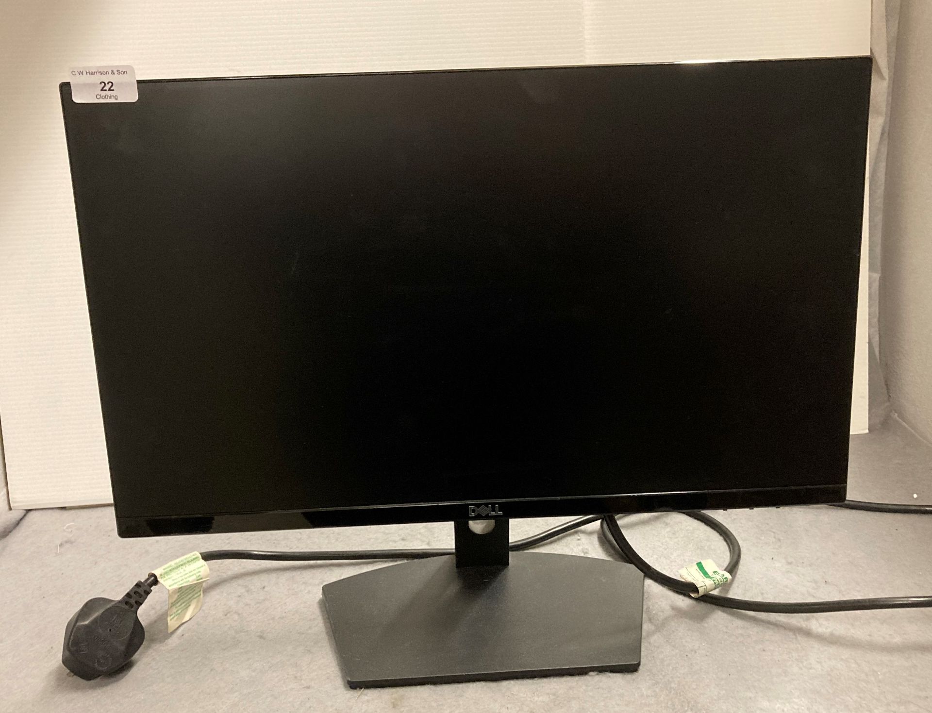 Dell monitor *Please note the final purchase price is subject to 20% VAT on the hammer price,