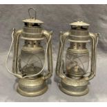 A pair of Kwang Hwa Chinese paraffin lanterns