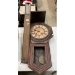 Two items for renovation - an Ansonia Clock Co,