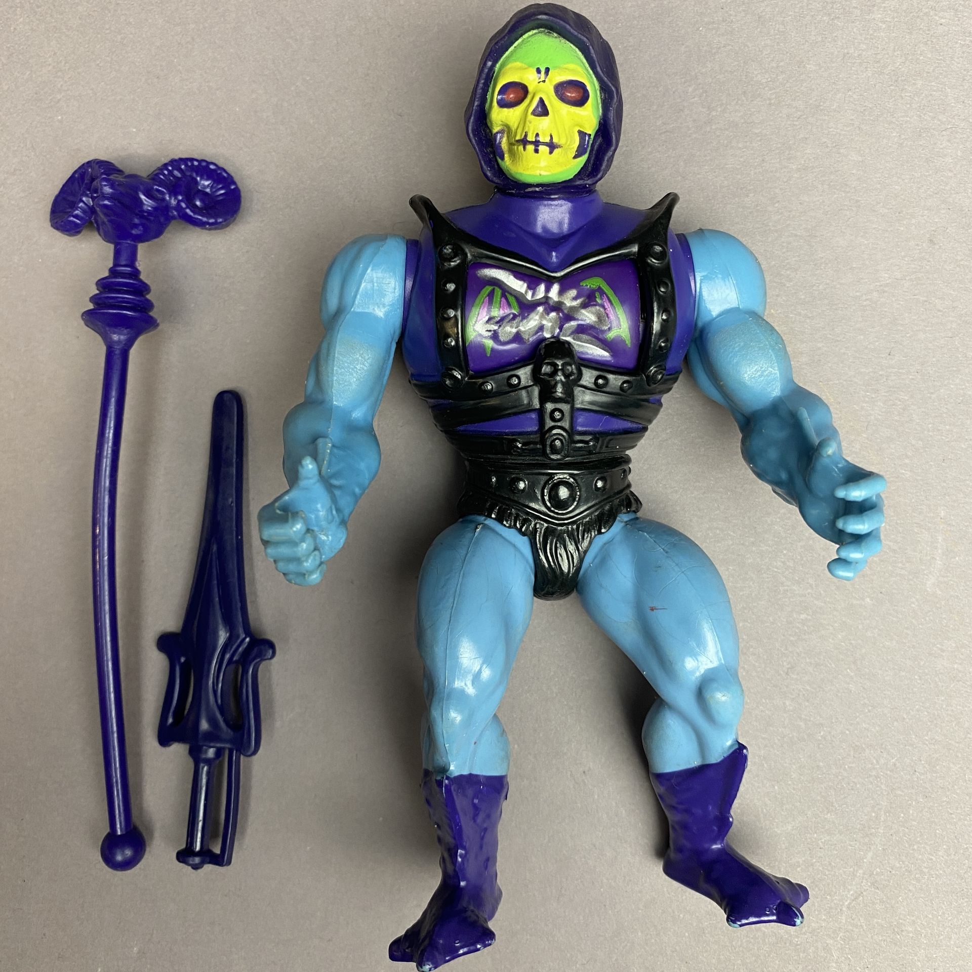 BATTLE ARMOR SKELETOR - Vintage Masters of the Universe Figure (MOTU)