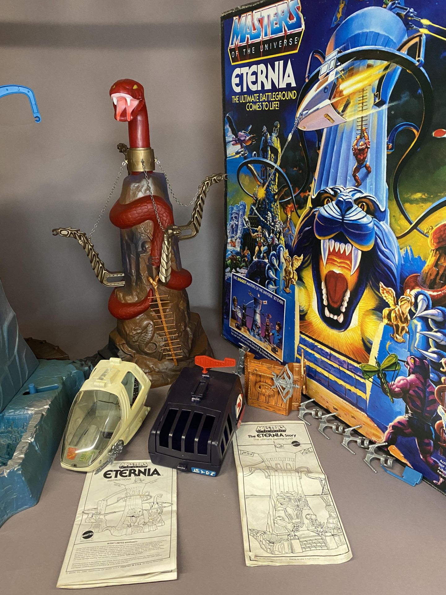 ETERNIA - Vintage Masters of the Universe Playset and Original Box (MOTU) - Appears to be complete - Image 87 of 125