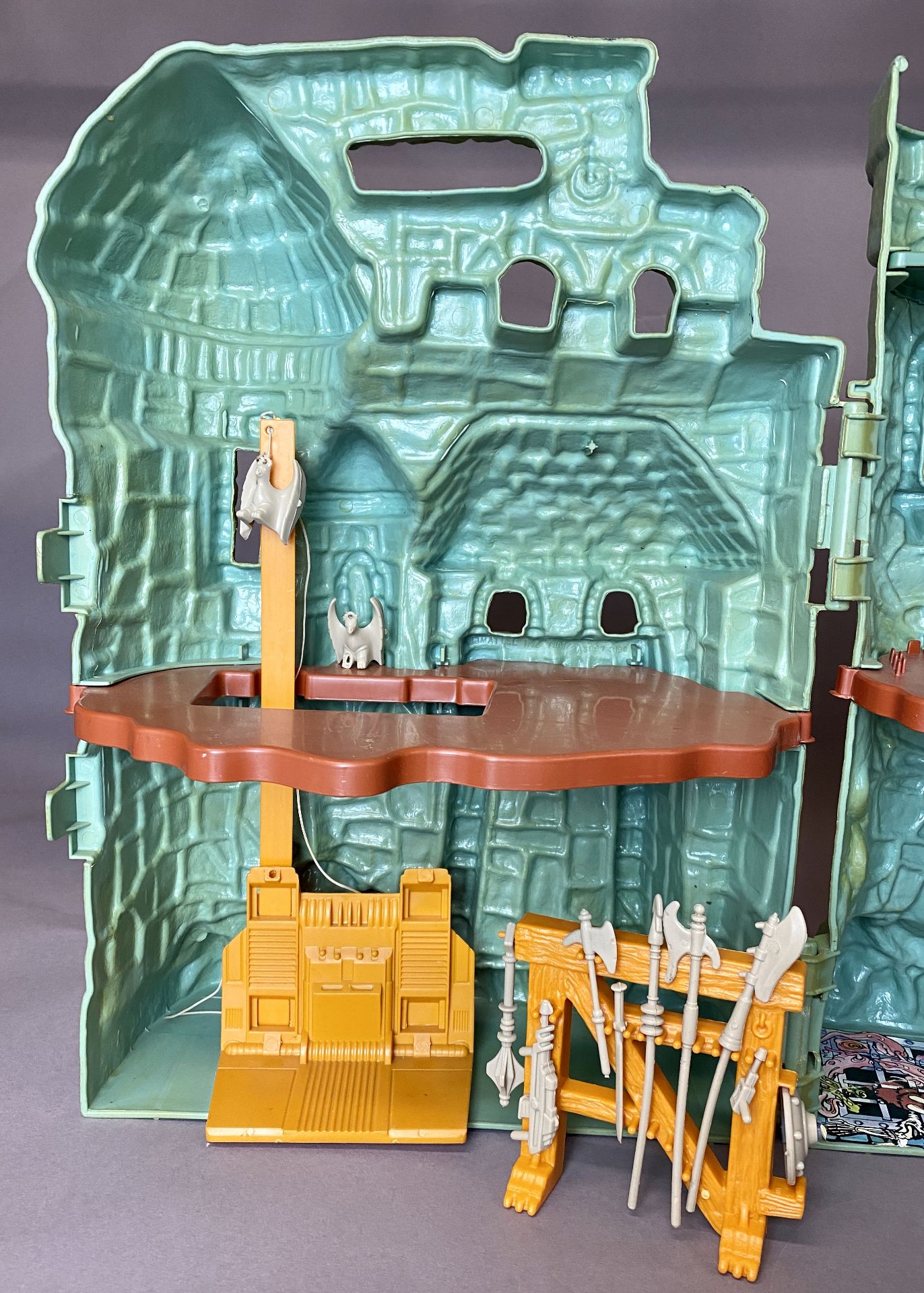 CASTLE GRAYSKULL - Vintage Masters of the Universe Playset (MOTU) - Complete with all accessories - Image 8 of 12