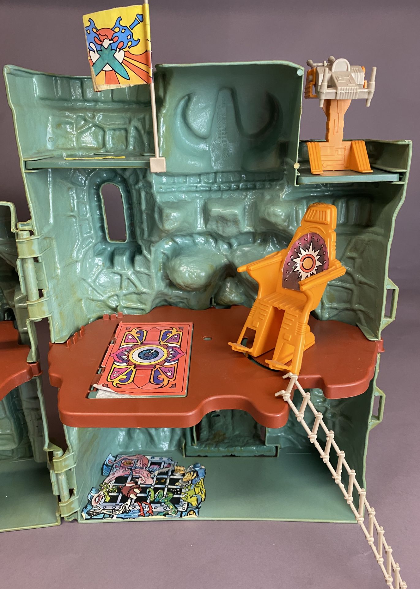 CASTLE GRAYSKULL - Vintage Masters of the Universe Playset (MOTU) - Complete with all accessories - Image 9 of 12