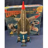 Thunderbird 1 electronic play set by Carlton includes Virgil figure - missing hover bike complete