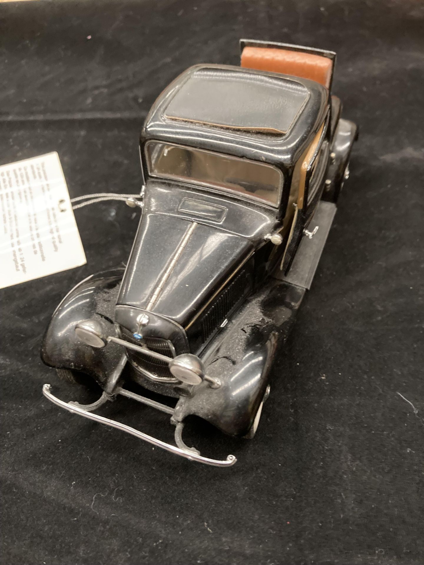 Five assorted Franklin Mint Precision models - 1929 Bentley, 1938 Jag SS-100, 1948 MG TC, - Image 19 of 23