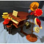 "Teddy Takes Quest" with baby grand piano by Gold Label Collection a Musical and Action with seven