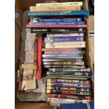 Contents to box - assorted books,