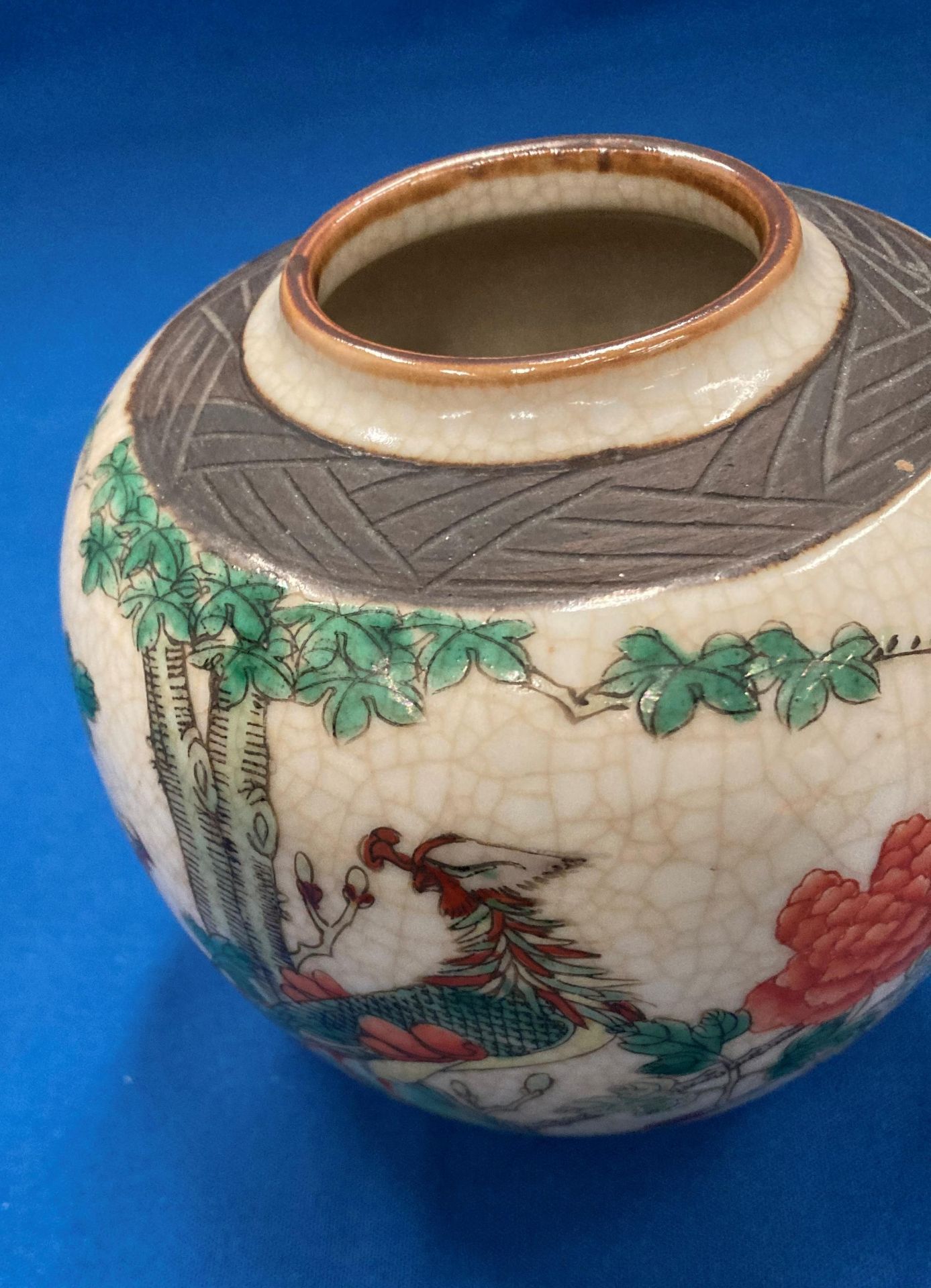 An oriental tree patterned vase 13. - Image 7 of 9